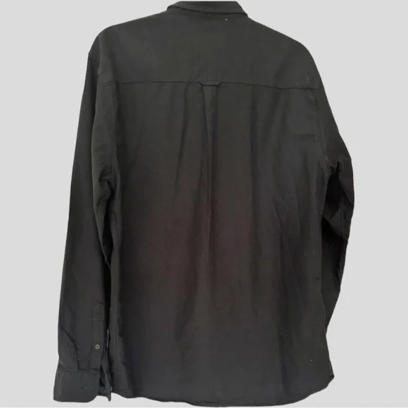 F&f Black shirt size M Oxford style - Picture 5 of 9